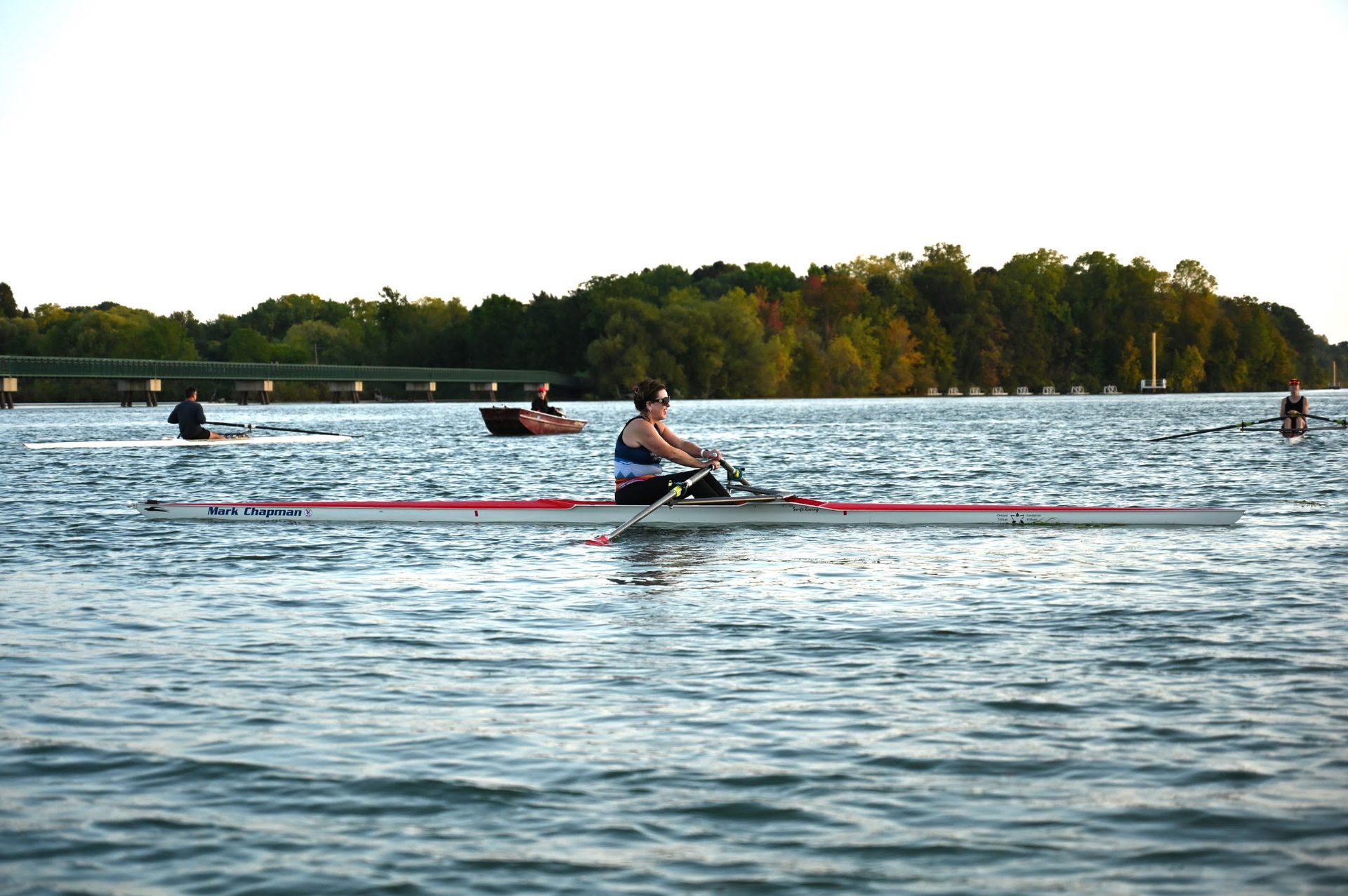 Adult Learn to Scull